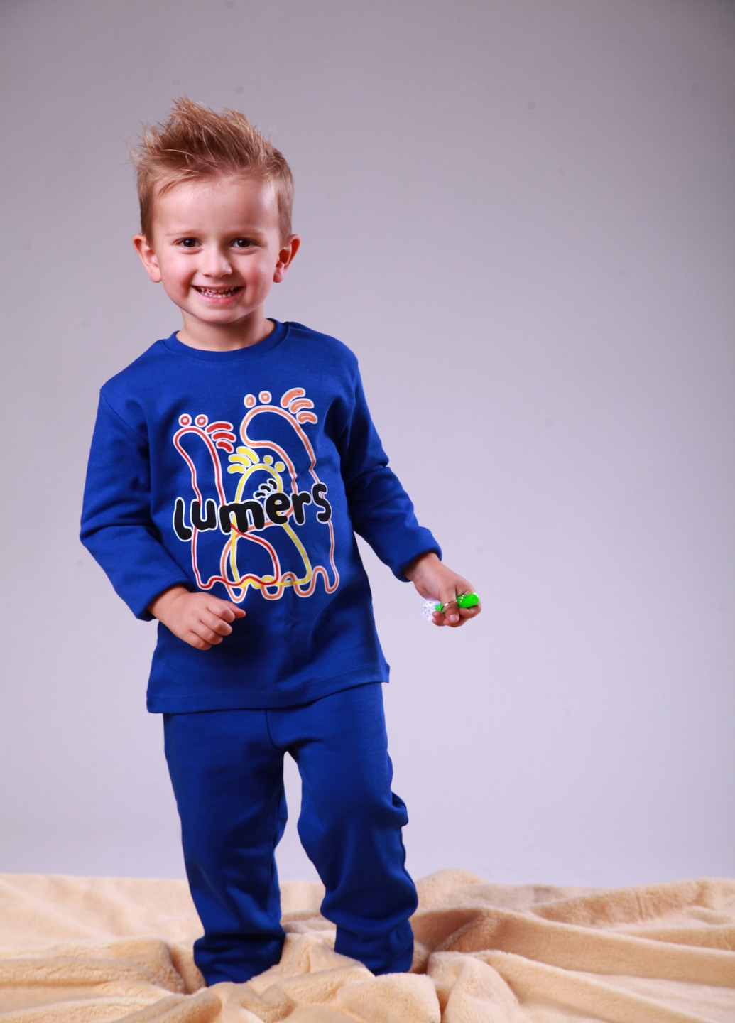 Синяя всесезон пижама Kids Couture
