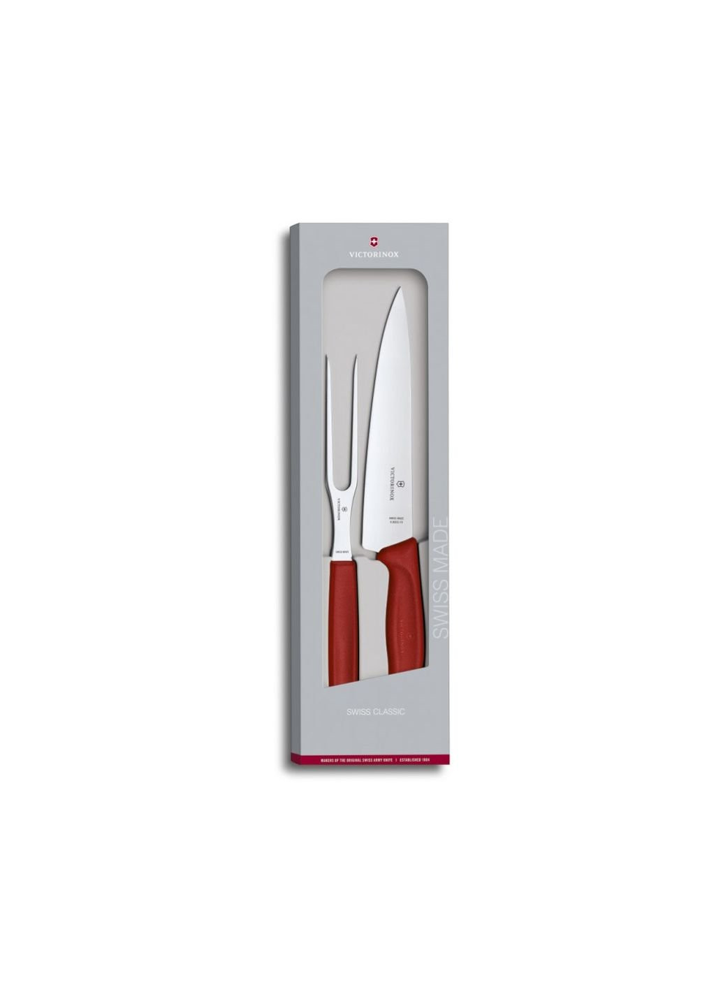 Набор ножей SwissClassic Carving Set Red (6.7131.2G) Victorinox красные,