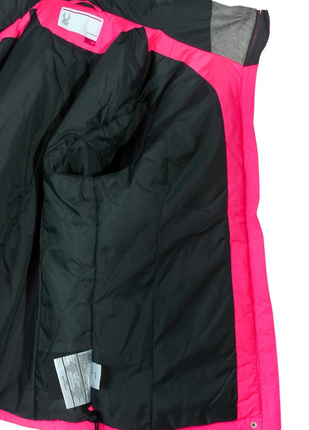 Розовая зимняя куртка Spyder