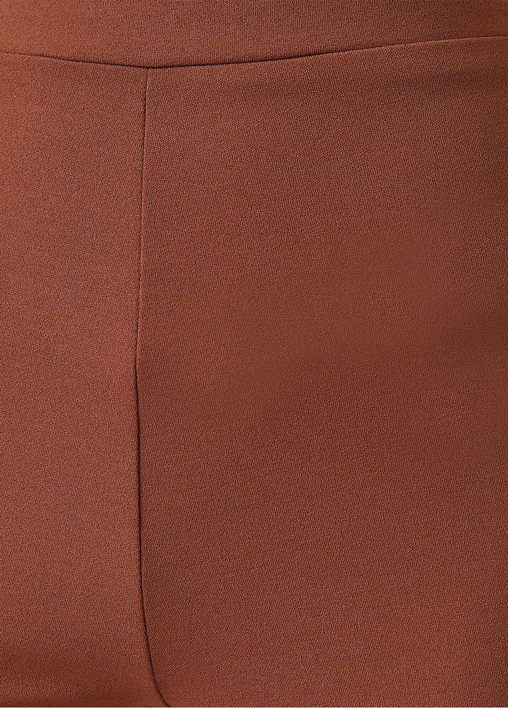 Светло-коричневые кэжуал демисезонные клеш брюки KOTON