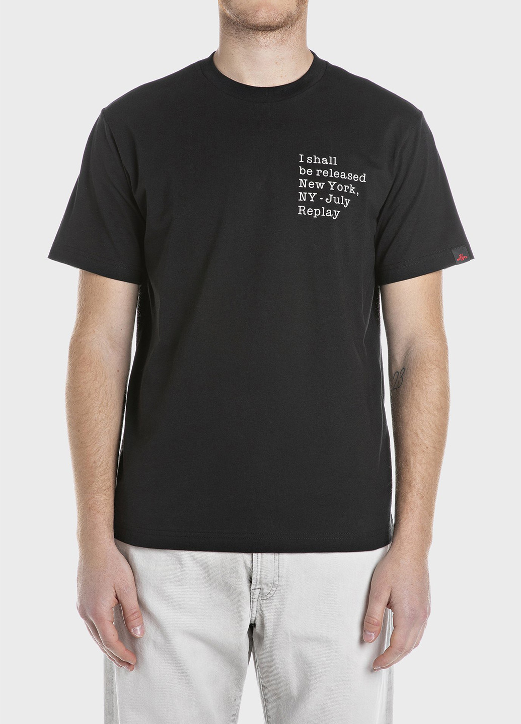 Чорна футболка Replay