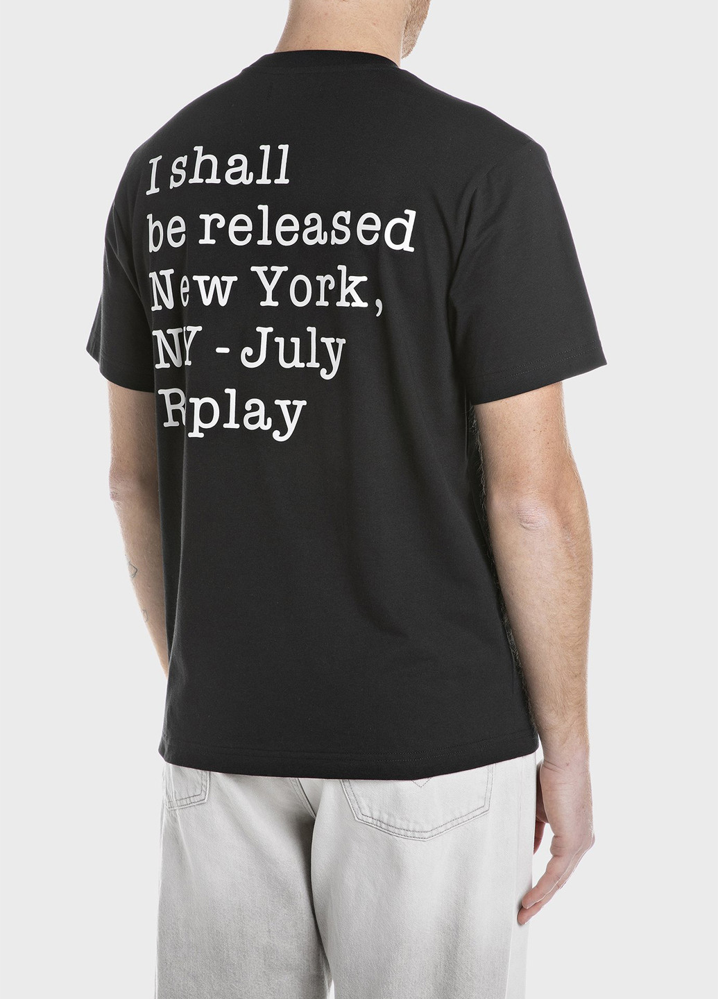 Чорна футболка Replay
