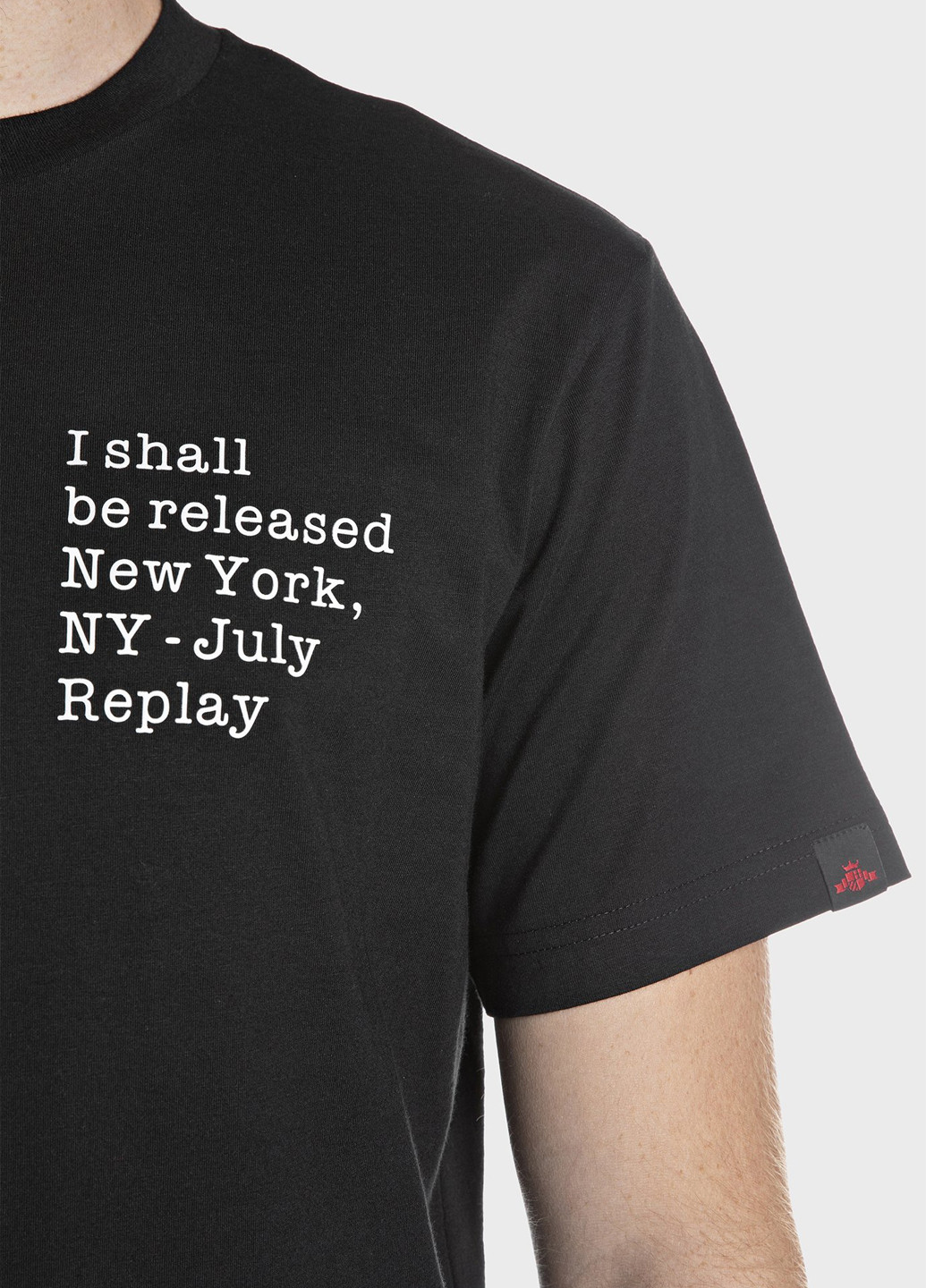Чорна футболка Replay