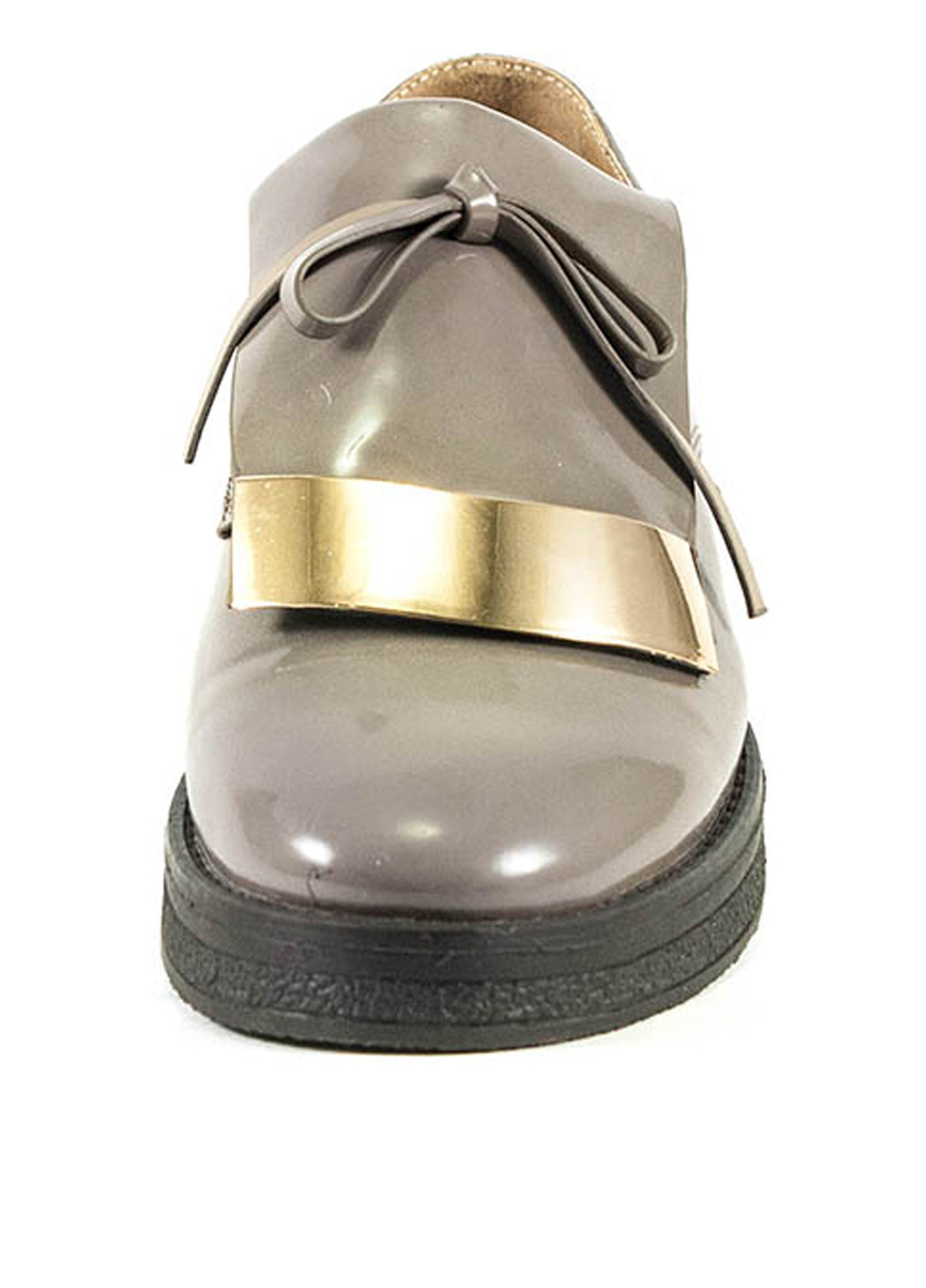 Туфли Elmira на низком каблуке с металлическими вставками