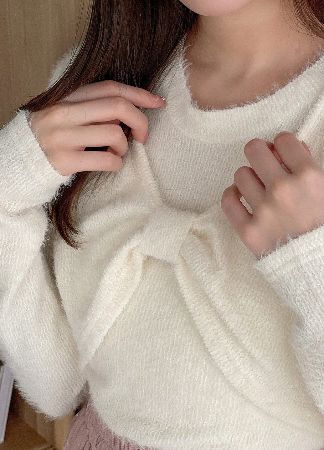 Молочний демісезонний комплект (лонгслів, топ) FRIFUL