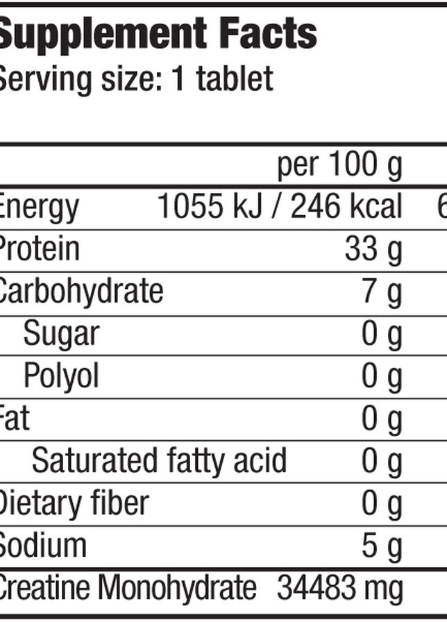 Креатин Creatine Zero Effervescent 18 tabs (Blue Grape) Biotech (254661269)