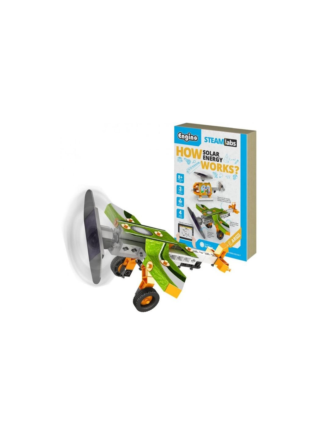 Конструктор Stem Як працює сонячна енергія (STL20-EN) Engino (254080374)