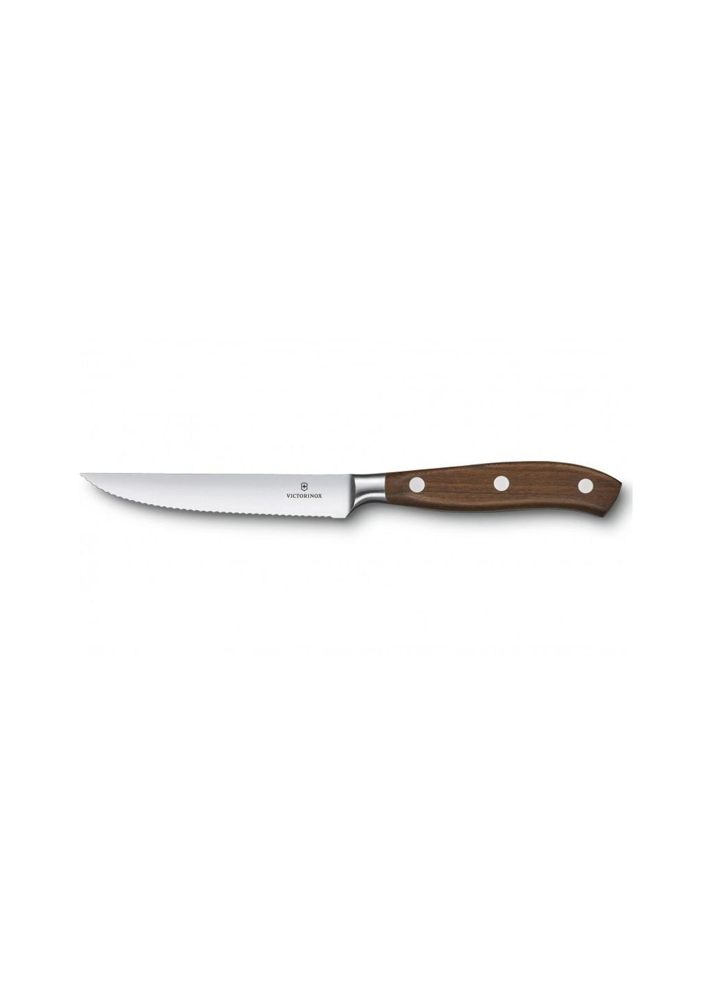 Набор ножей Grand Maitre Steak Set 12см Serrated Wood (7.7240.2W) Victorinox коричневые,