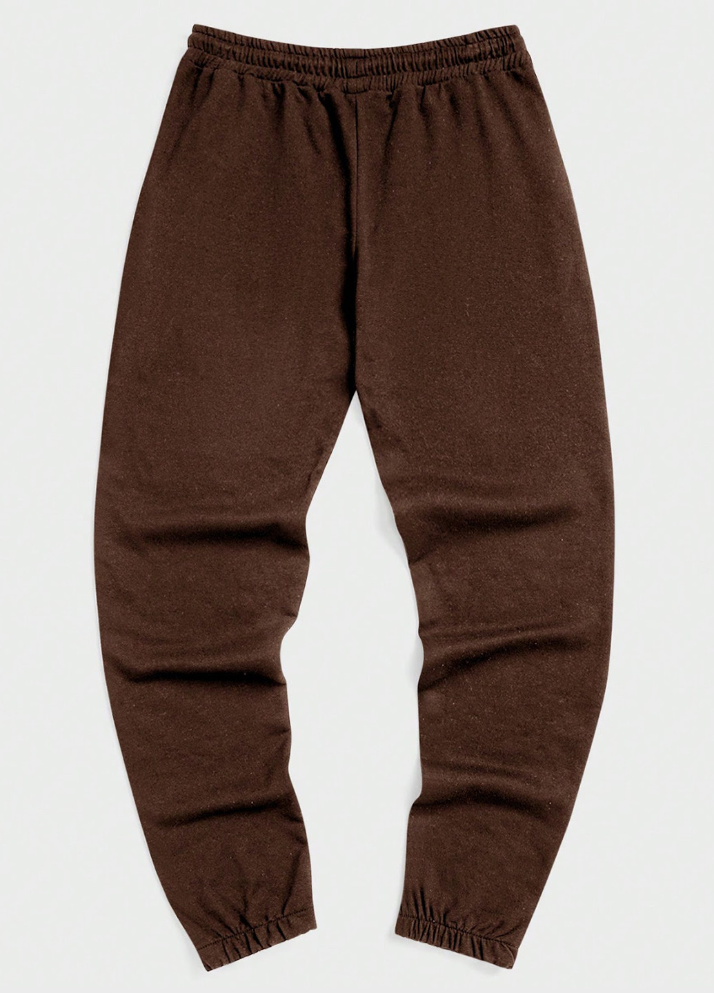 Темно-коричневые спортивные демисезонные джоггеры брюки SHEIN