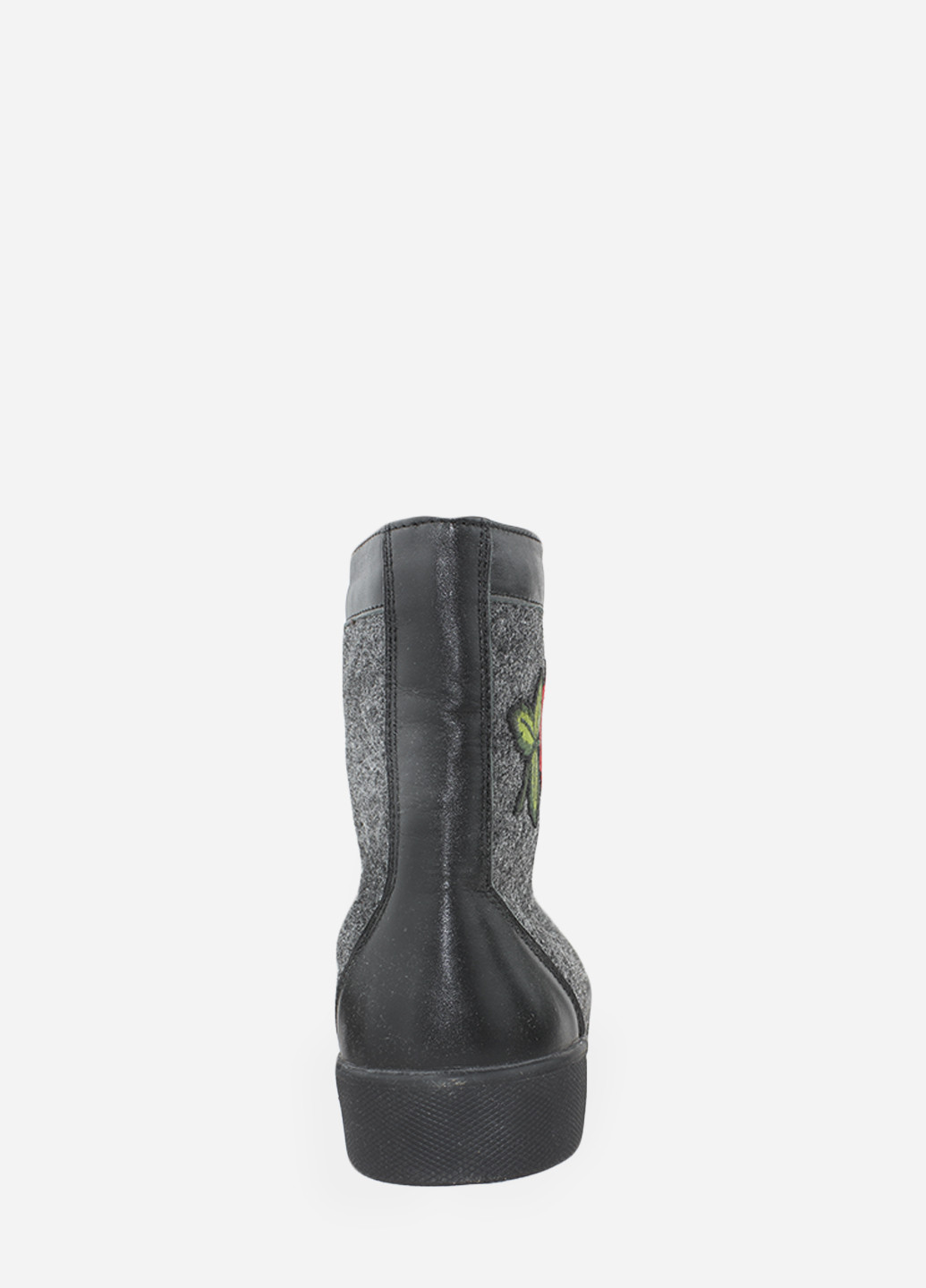 Осенние ботинки rdt112 черный-серый Daragani