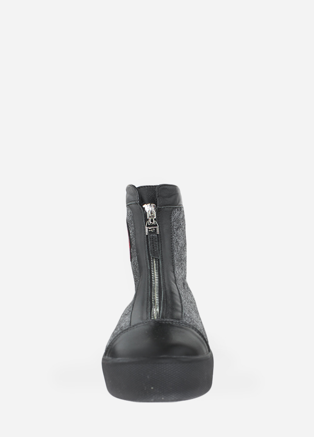 Осенние ботинки rdt112 черный-серый Daragani