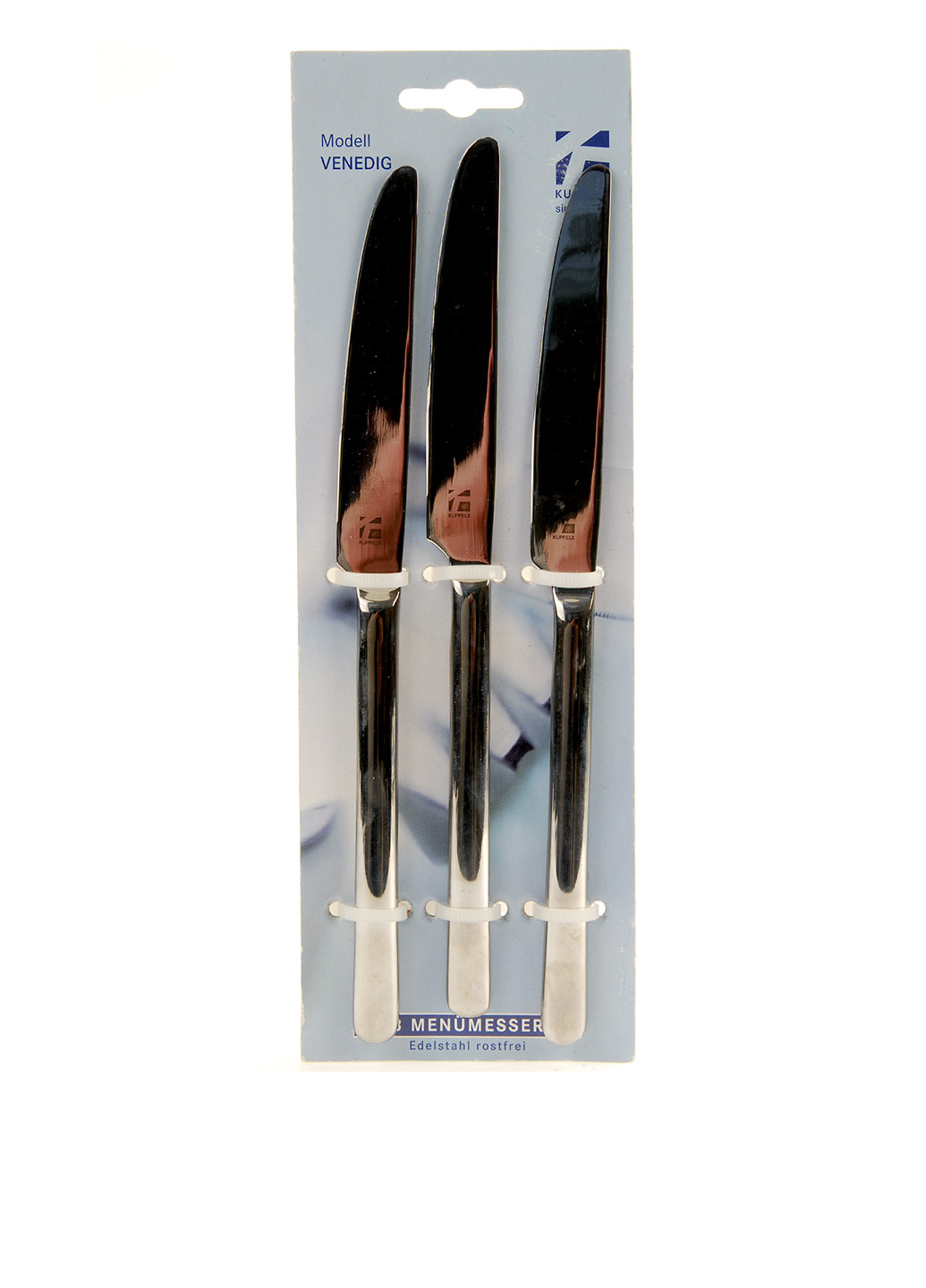 Нобор ножей (3 шт.), 23 см Kuppels серебристые, нержавеющая сталь