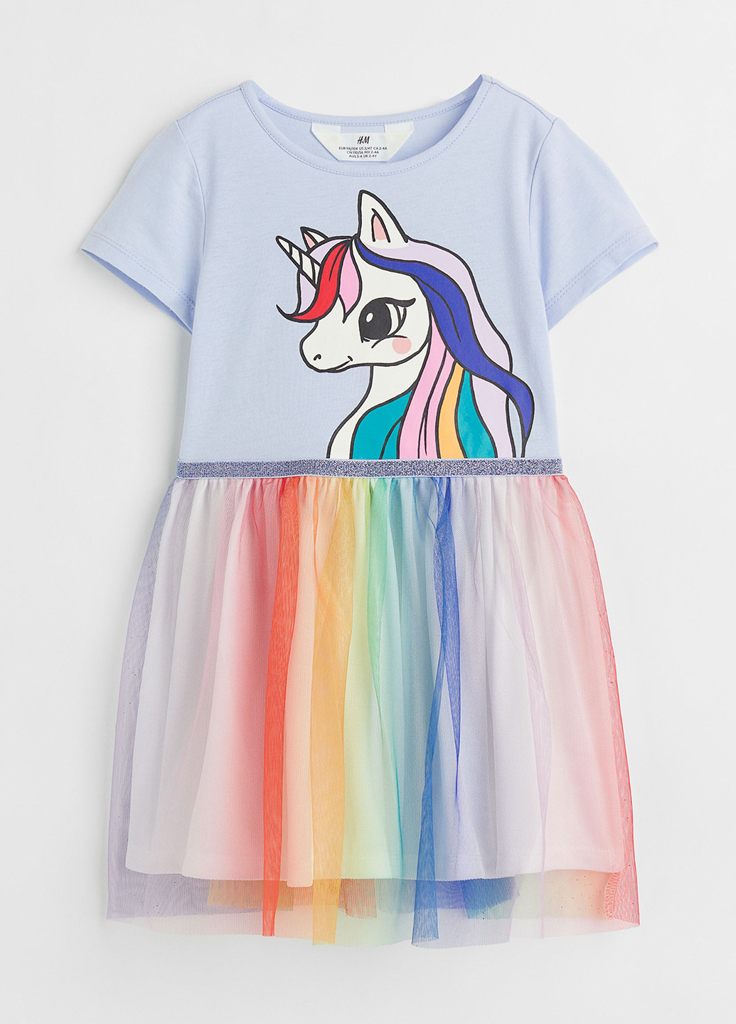 Комбинированное платье H&M (326177944)