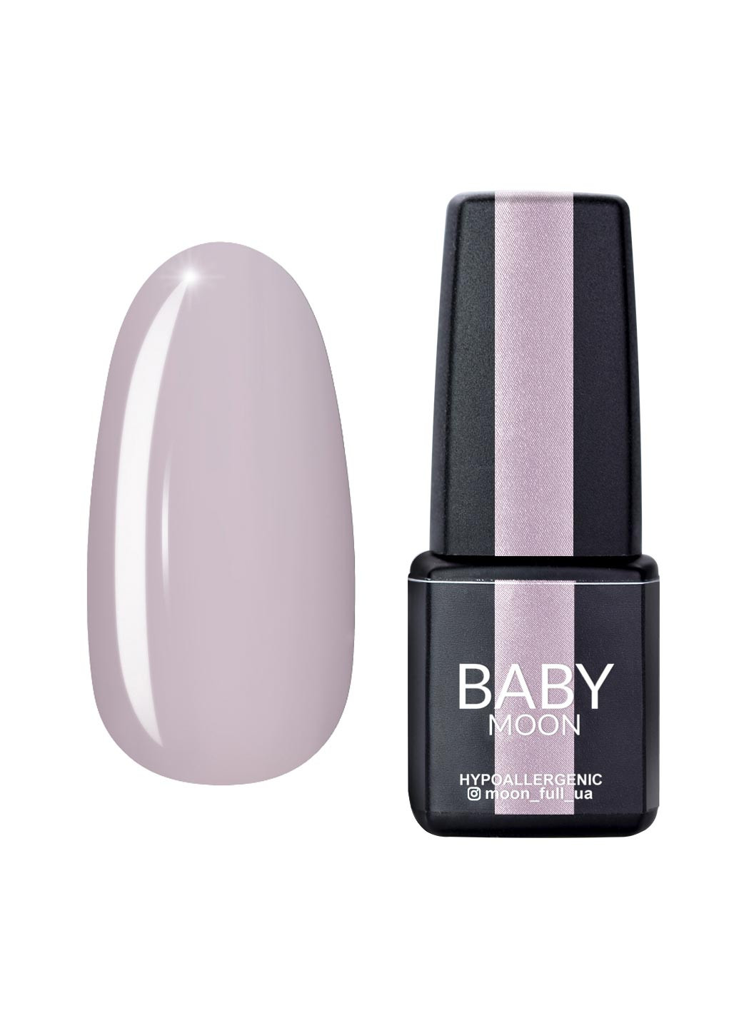 Гель лак BABY Dolce Rose Gel polish, 6 мл №003 блідо-рожевий Moon (251417421)