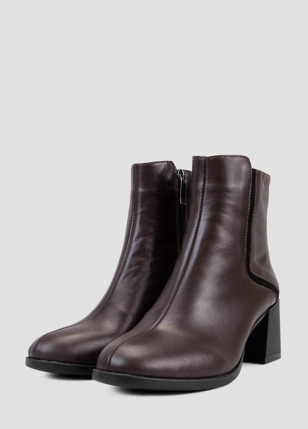 Коричневые демисезонная ботильоны Bottini