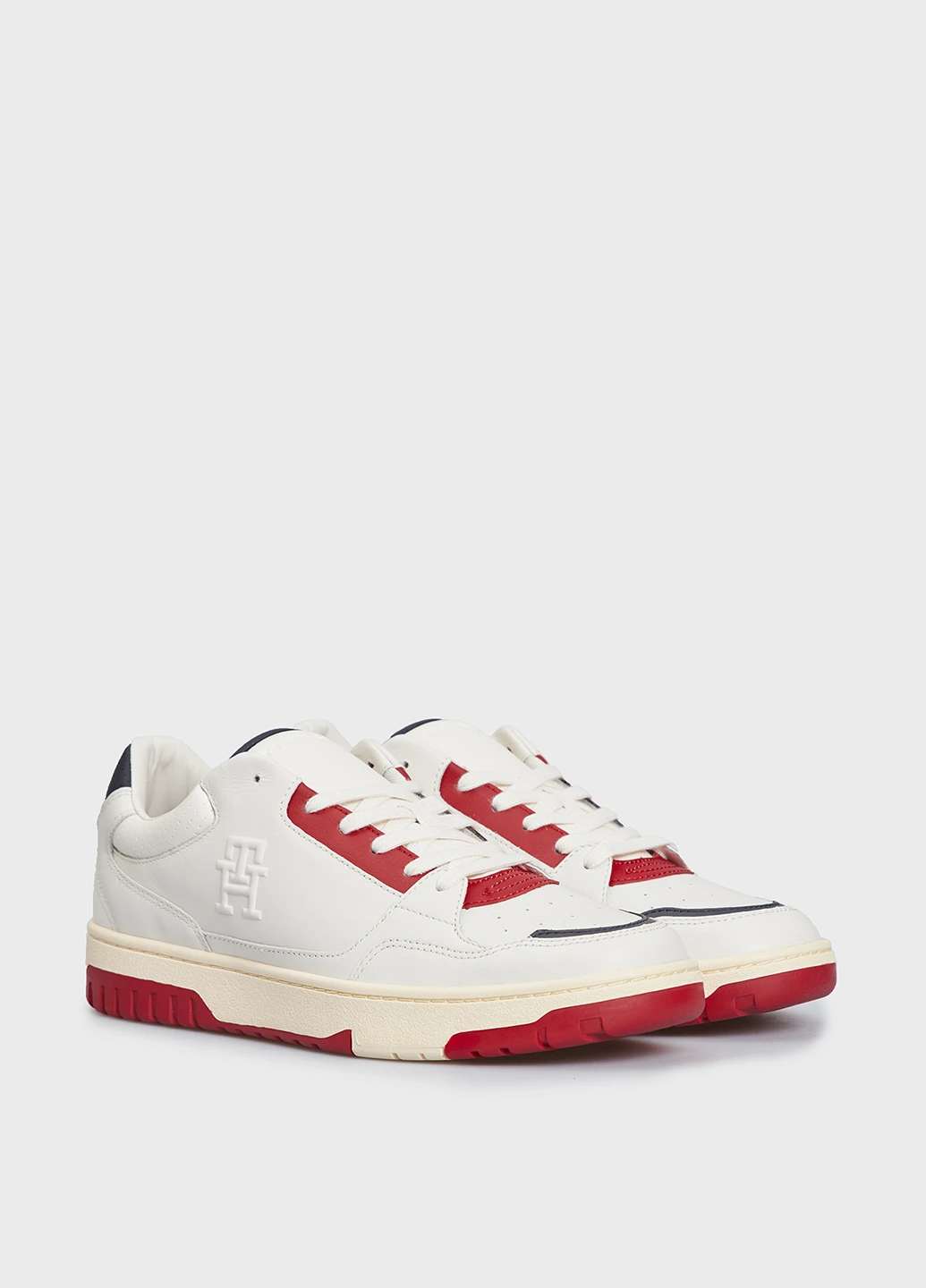 Белые всесезонные кроссовки Tommy Hilfiger