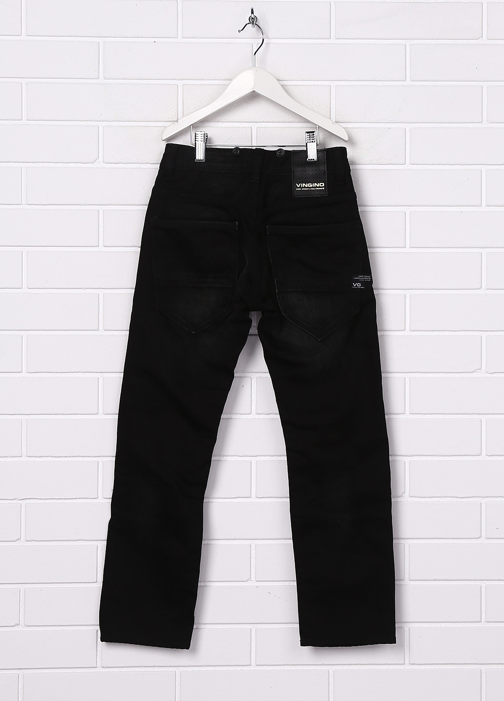 Черные демисезонные джинсы Vingino