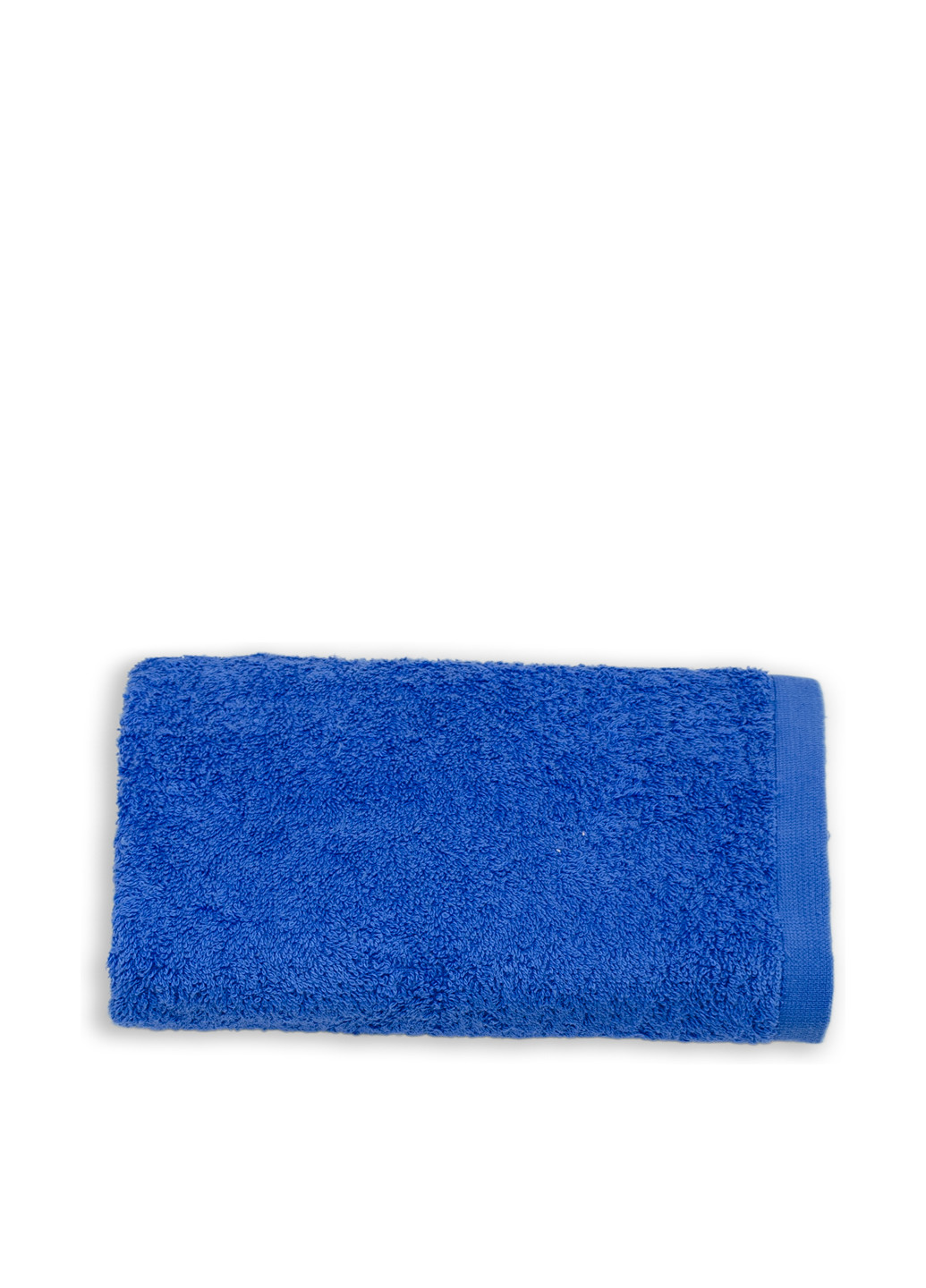 No Brand полотенце, 50х90 см однотонный синий производство - Туркменистан