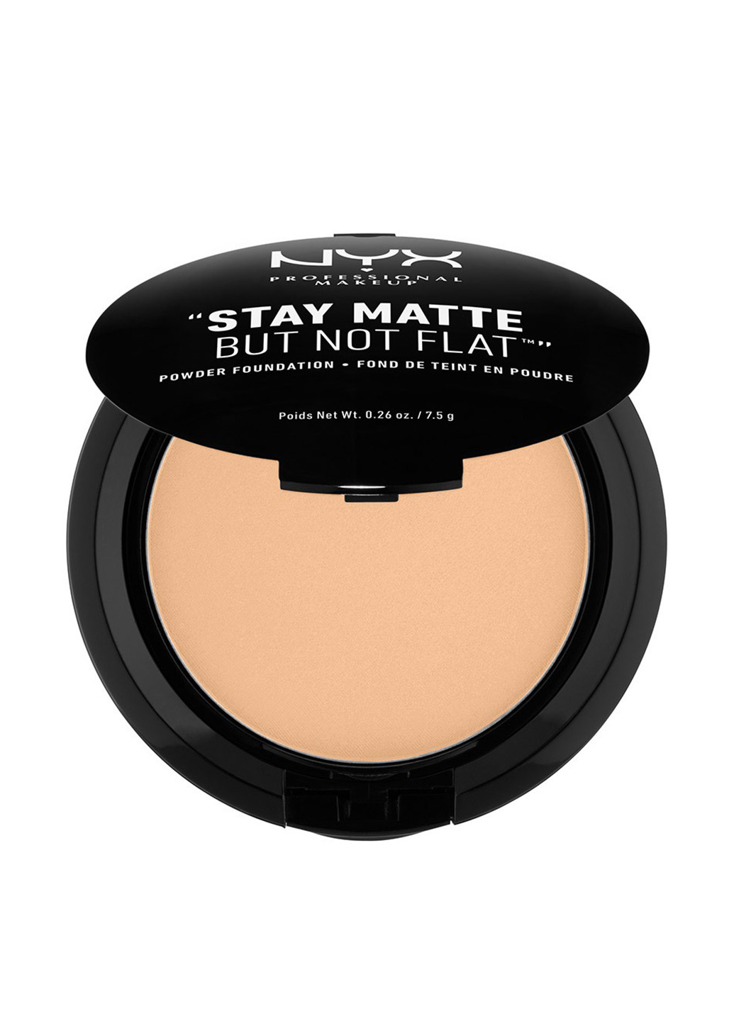 Пудра Stay Matte But Not Flat Powder Foundation 07 Warm Beige, 7,5 г NYX Professional Makeup (75098090)