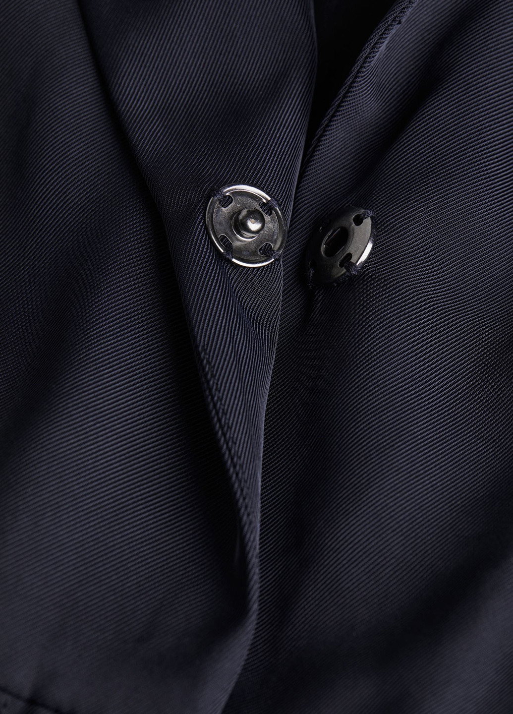 Комбинезон H&M комбинезон-брюки однотонный тёмно-синий кэжуал полиэстер