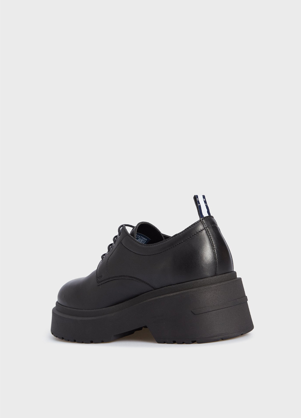 Tommy Jeans Туфли дерби черный з натуральная кожа, — демисезон (302870049)