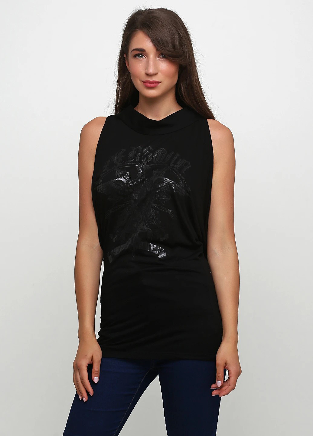 Чорна блуза John Richmond