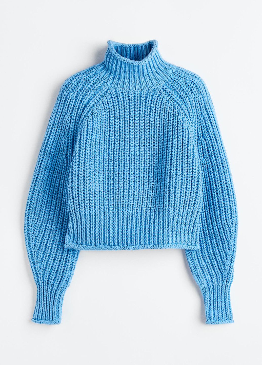 Блакитний демісезонний светр H&M