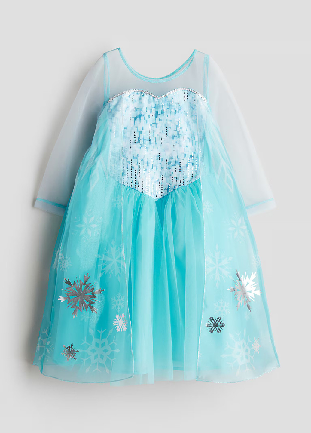 Голубое платье H&M (366117158)