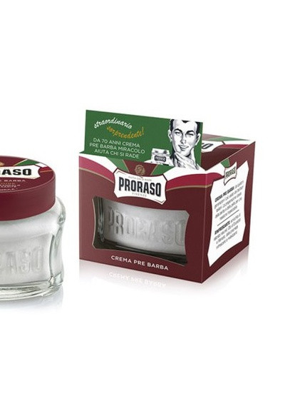 Крем до гоління Preshaving cream з маслом ши для жорсткої щетини 100 мл Proraso (233117373)
