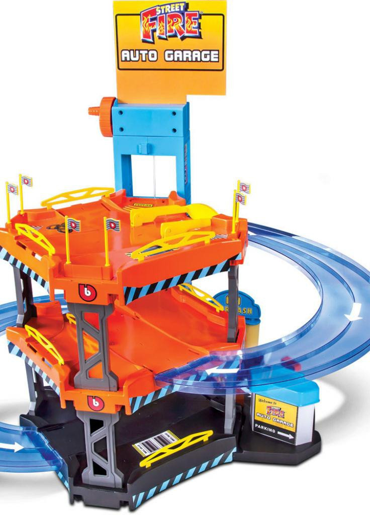 Игровой набор Паркинг 3 уровня 2 машинки (1830361) Bburago Паркінг 3 рівня 2 машинки (202365611)