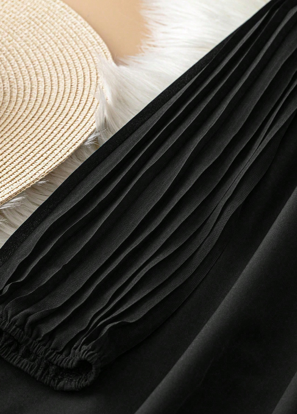 Чорна кежуал сукня а-силует SHEIN однотонна