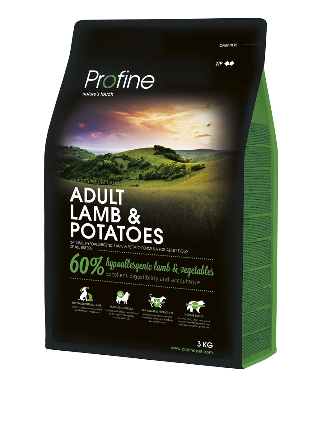 Корм Adult Lamb, 3 кг Profine (18038143)