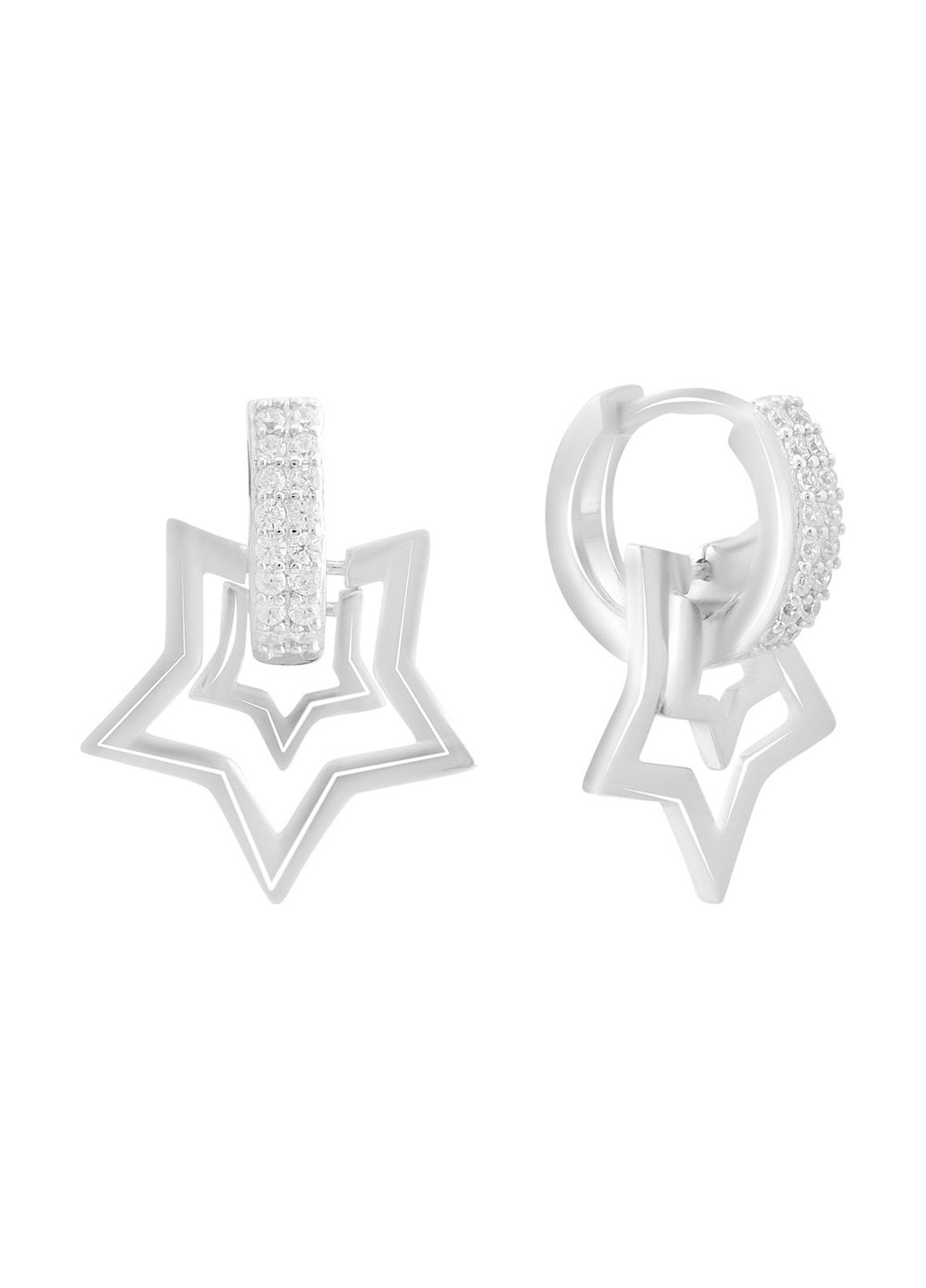 Сережки Silver Flame (354214700)