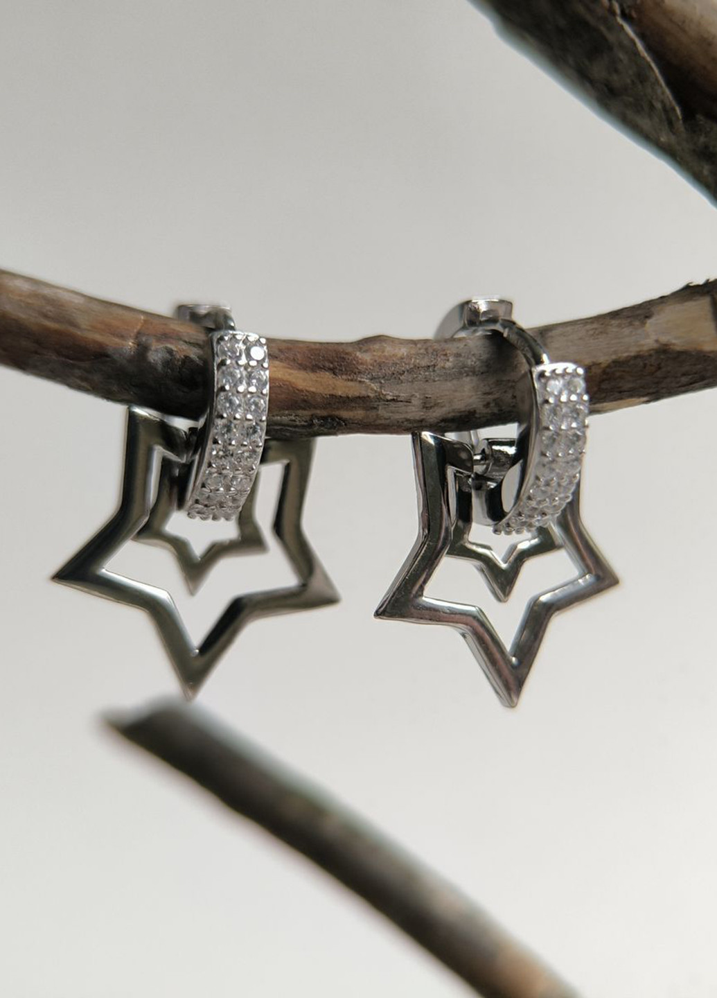 Сережки Silver Flame (354214700)