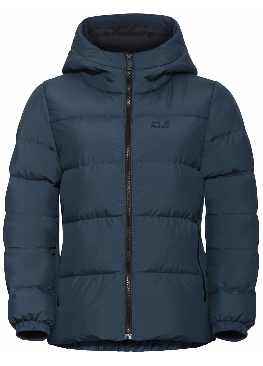 Темно-синий зимний Пуховик Jack Wolfskin