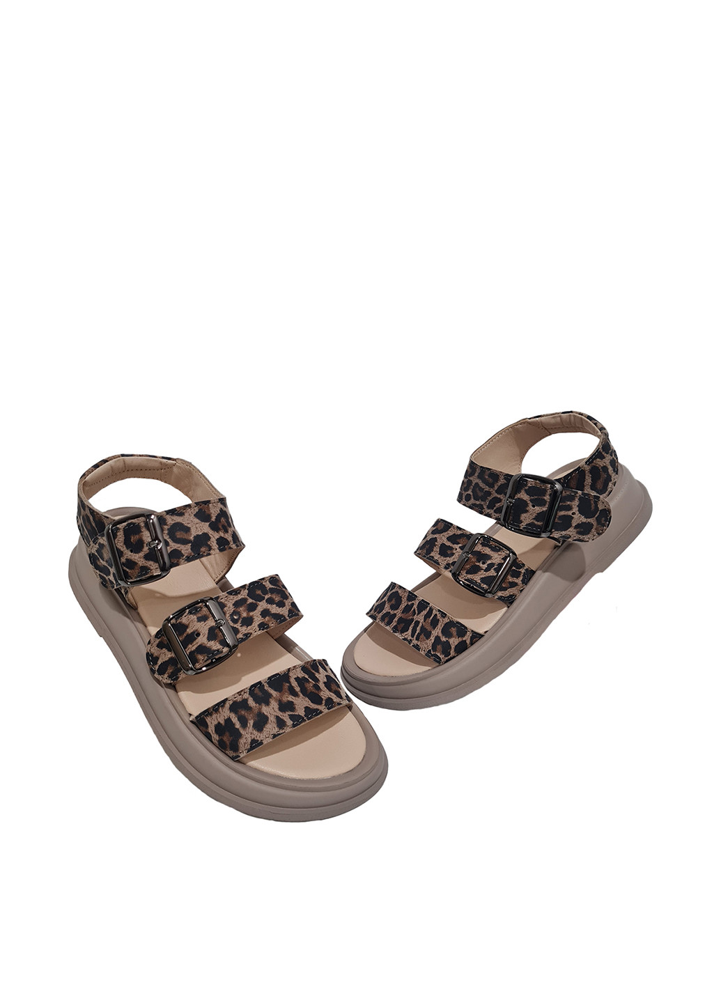 Коричневые босоножки Donna с ремешком