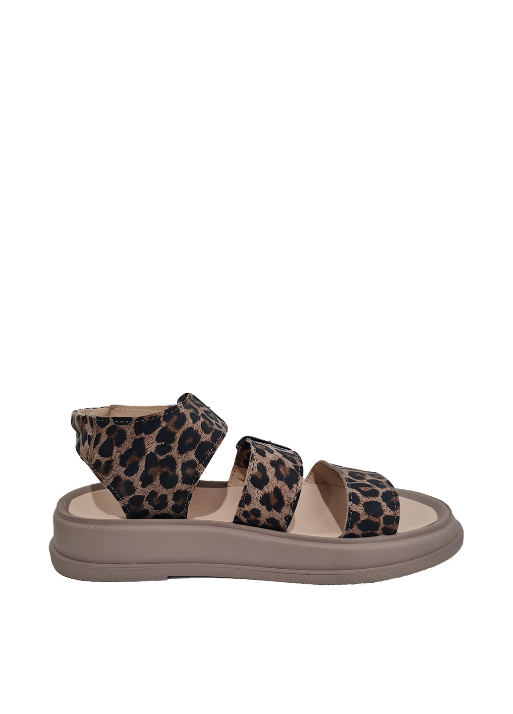 Коричневые босоножки Donna с ремешком