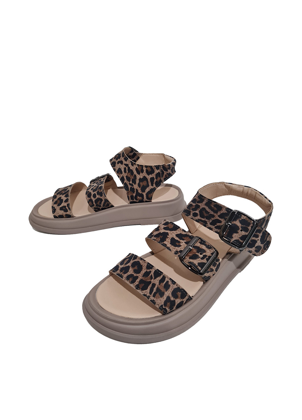 Коричневые босоножки Donna с ремешком