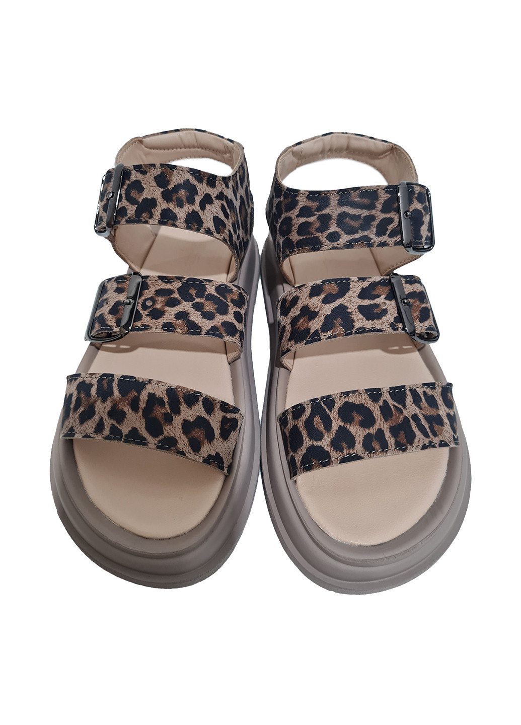 Коричневые босоножки Donna с ремешком