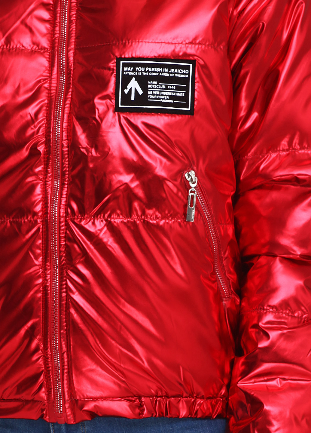 Красная демисезонная куртка Catherine