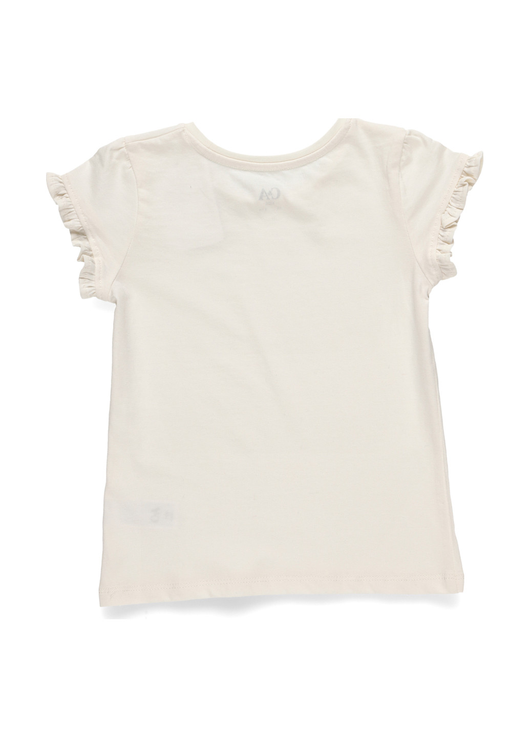 Молочная летняя футболка C&A