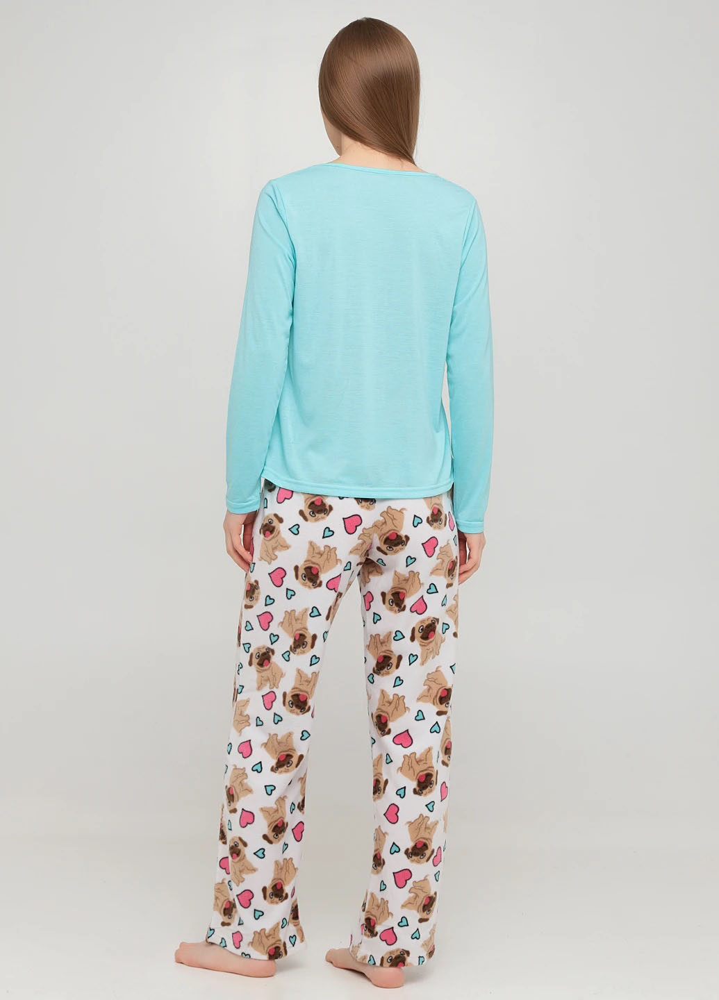 Комбинированный демисезонный комплект (лонгслив, брюки) Studio