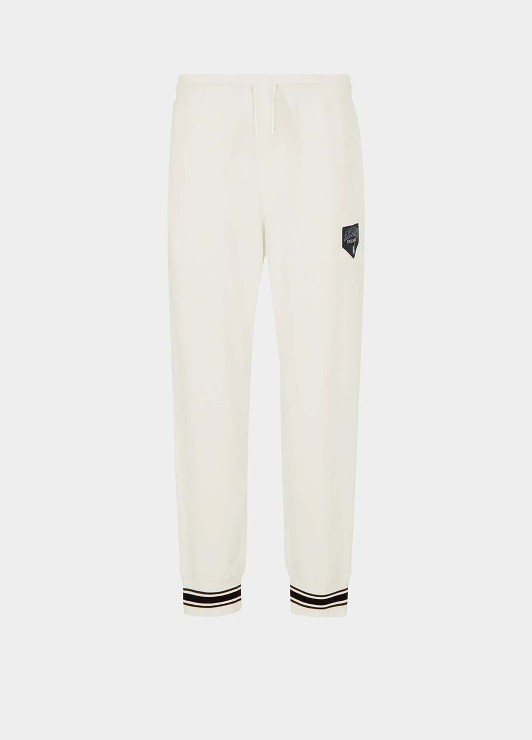 Светло-серые кэжуал демисезонные джоггеры брюки Armani Exchange