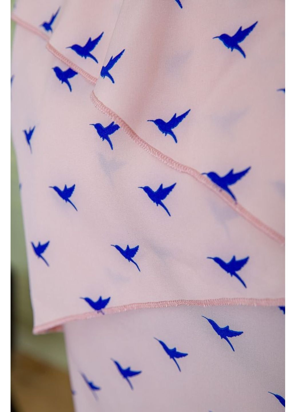 Персиковая демисезонная блуза 115r248-2 Ager