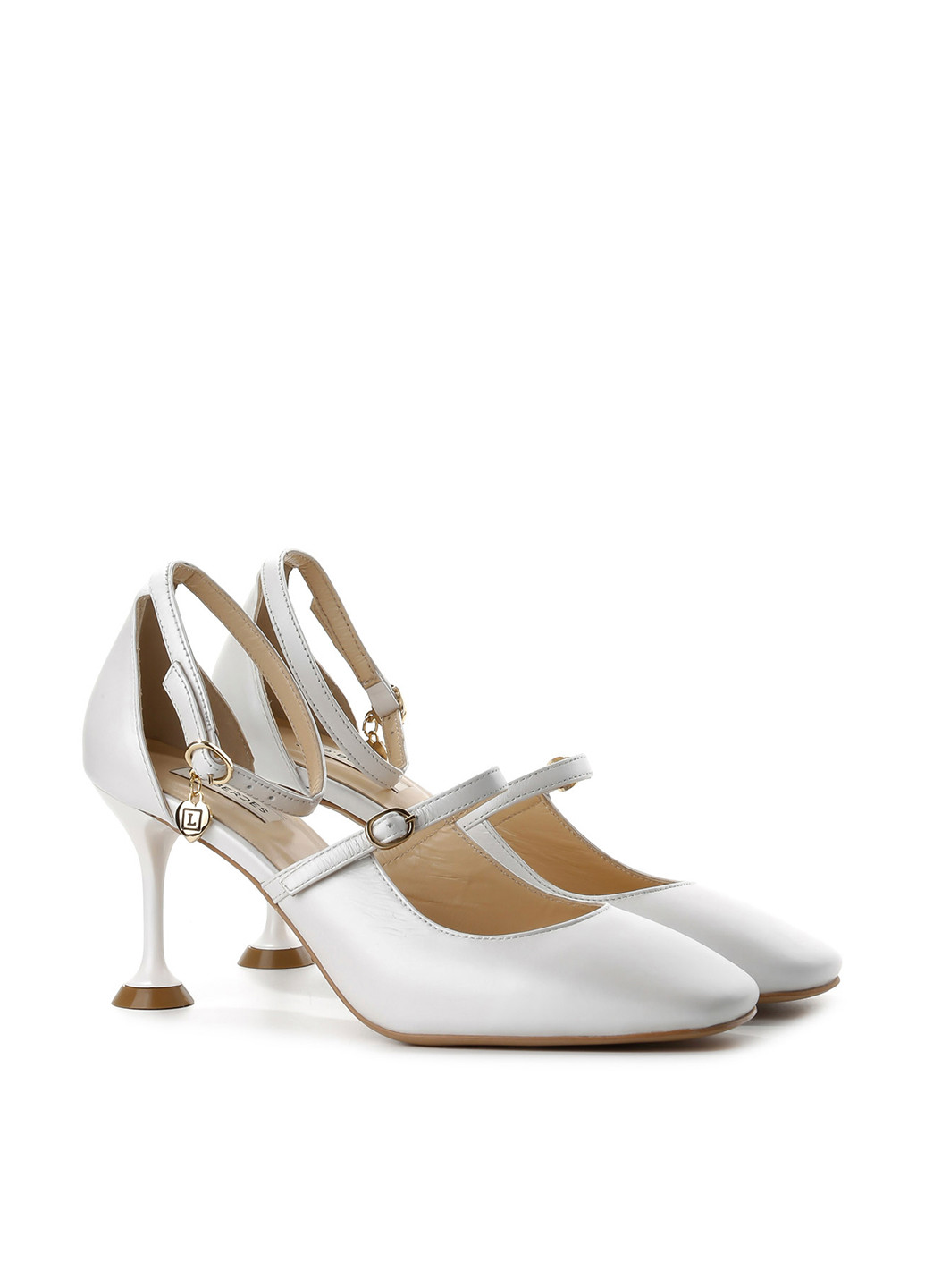 Le'BERDES Туфли белый з натуральная кожа, украина — лето (360795550)