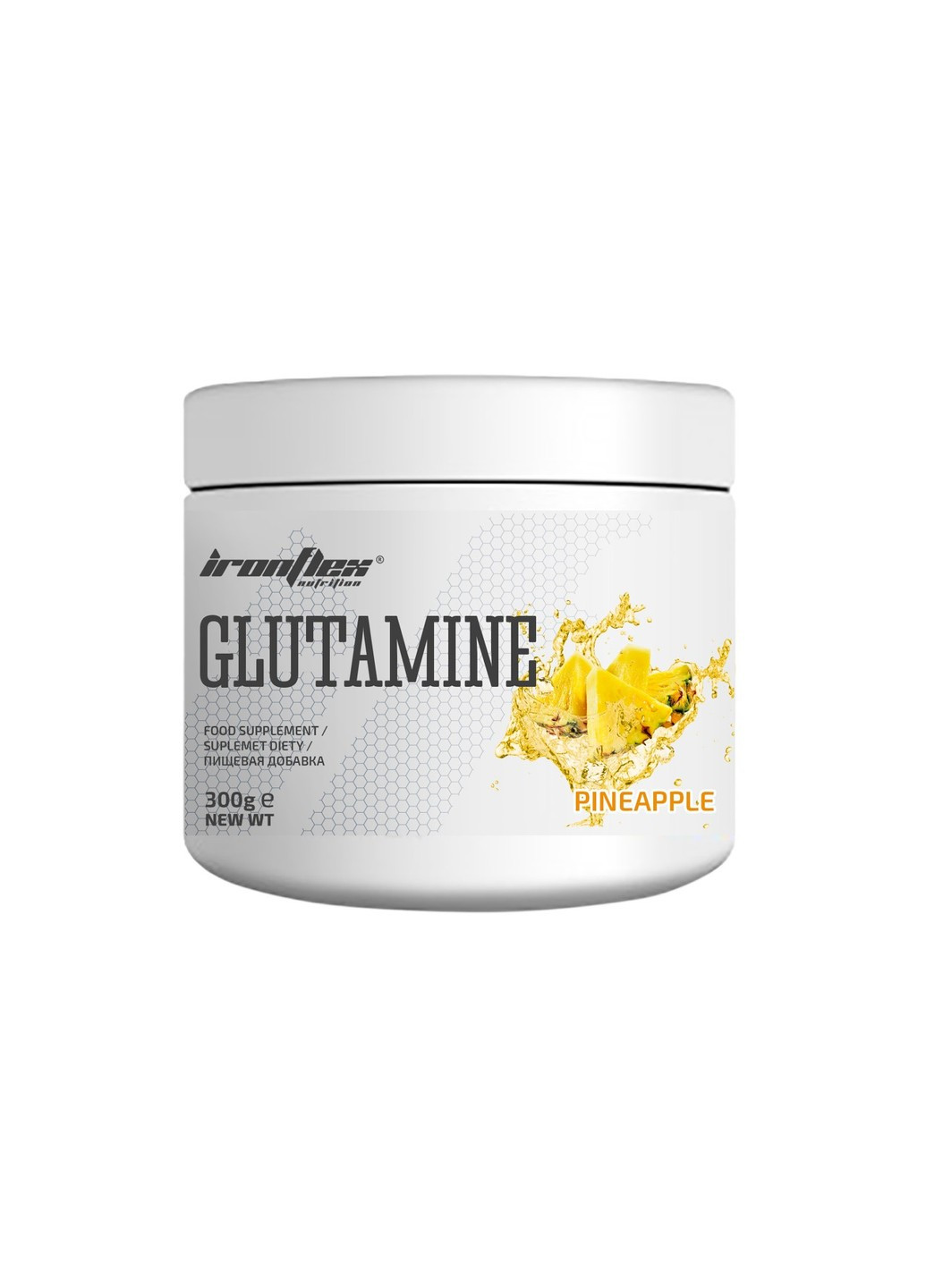 Глютамин Glutamine 300 грамм Без вкуса Iron Flex (255362159)