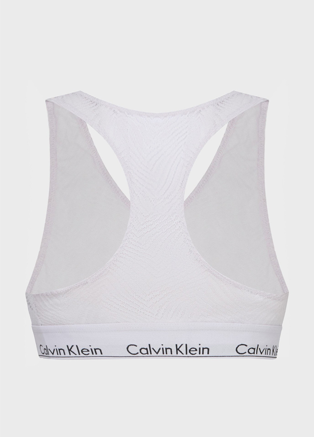 Сиреневый топ бюстгальтер Calvin Klein без косточек полиамид