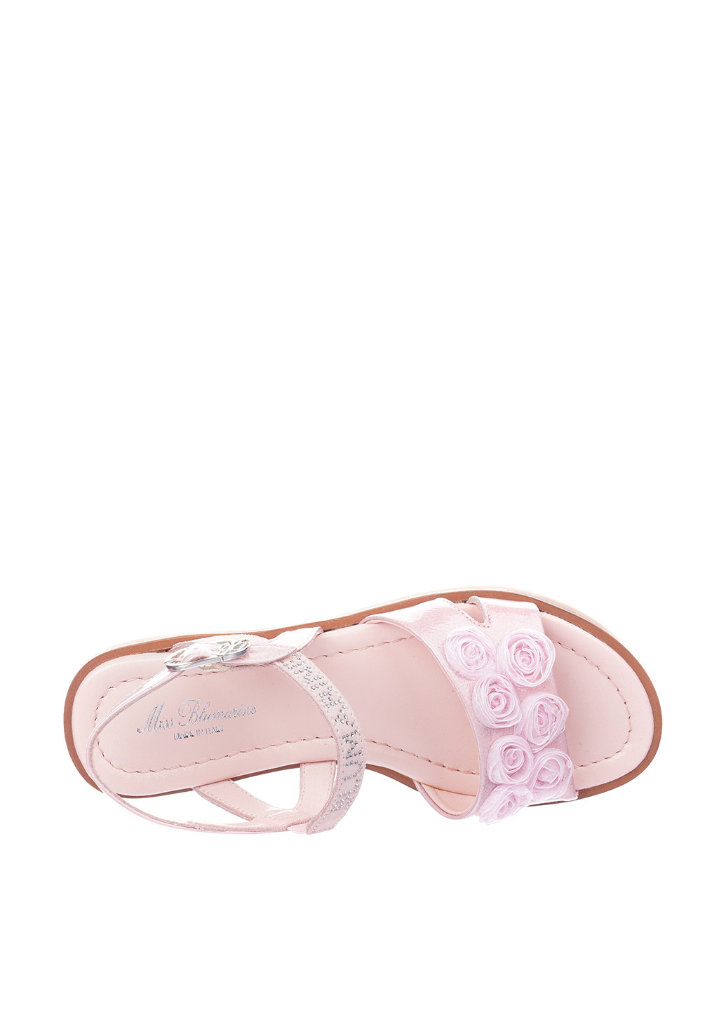 Розовые кэжуал сандалии Blumarine с ремешком