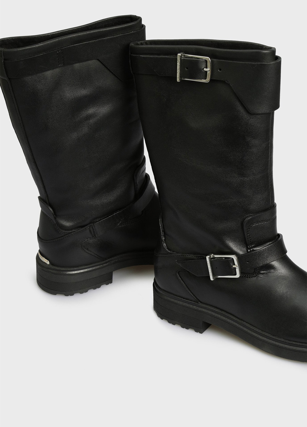 Черные осенние полусапоги Calvin Klein