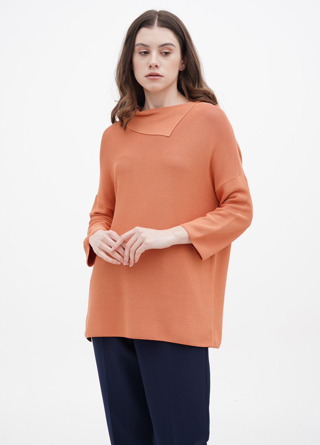 Оранжевый демисезонный свитер S.Oliver